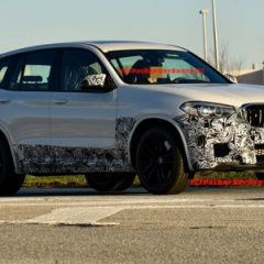 BMW X3 M 2019 с минимальным камуфляжем замечен на испытаниях в Спартанбурге