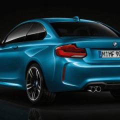 Экстремальное купе BMW M2 Competition 2018 с 410 л.с. официально представят в апреле