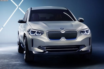 Новый электрический кроссовер BMW Concept iX3 показали на автосалоне Auto China 2018 BMW BMW i Все BMW i