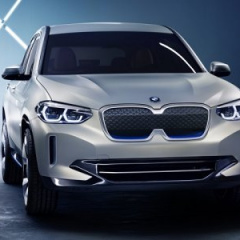 Новый электрический кроссовер BMW Concept iX3 показали на автосалоне Auto China 2018