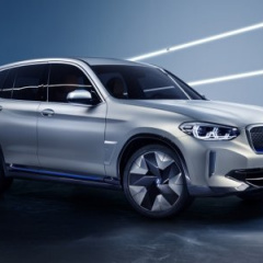 Новый электрический кроссовер BMW Concept iX3 показали на автосалоне Auto China 2018