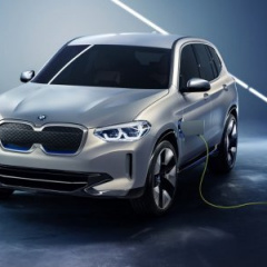 Новый электрический кроссовер BMW Concept iX3 показали на автосалоне Auto China 2018