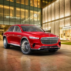 Люксовый электрокроссовер Mercedes-Maybach с запасом хода в 500 км