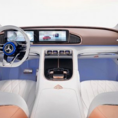 Люксовый электрокроссовер Mercedes-Maybach с запасом хода в 500 км