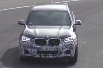 BMW X3 M 2019 F97 на Nürburgring BMW X3 серия G01