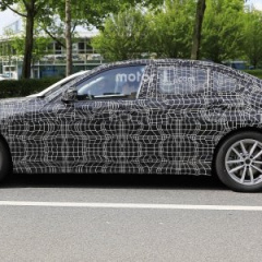 2019 BMW 3 серии с меньшим количеством камуфляжа замечен на дорожных тестах