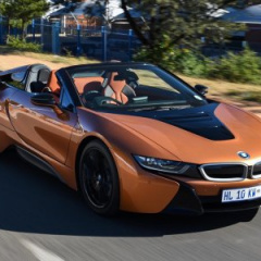 BMW i8 Roadster и i3: новые фотографии из Южной Африки