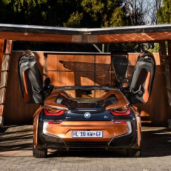 BMW i8 Roadster и i3: новые фотографии из Южной Африки