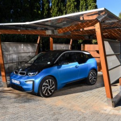 BMW i8 Roadster и i3: новые фотографии из Южной Африки