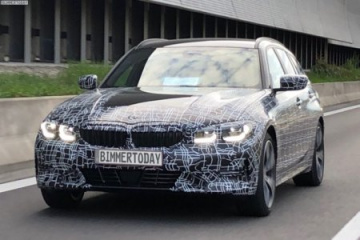 Первые фотографии нового BMW 3 Series Touring G21 2019 BMW 3 серия F80