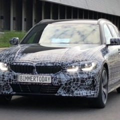 Первые фотографии нового BMW 3 Series Touring G21 2019