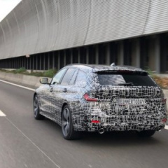 Первые фотографии нового BMW 3 Series Touring G21 2019