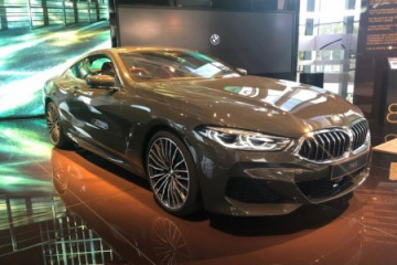 BMW 840d M Sport G15 в сером костюме Dravitgrau Metallic BMW 8 серия G15