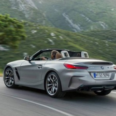 BMW Z4 Roadster G29 в темно-сером цвете