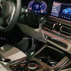 Появились первые фотографии интерьера серийного кроссовера BMW X7