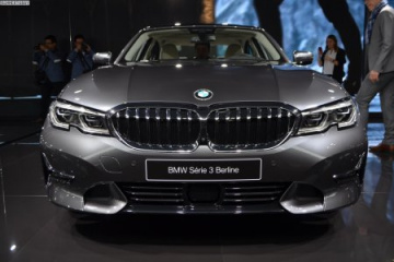 Новая BMW 3-Series G20 2019-видео с Парижского автосалона BMW 3 серия G20-G21