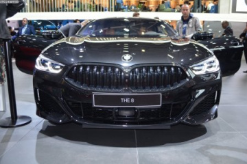 BMW 840d M Sport G15 в сапфирово черной одежде BMW 8 серия G15