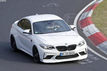 BMW M2 CS 2019 замечен на тестах в Нюрбургринге BMW M серия Все BMW M