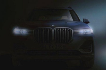 BMW X7 2019: последний тизер нового роскошного внедорожника G07 BMW X7 серия G07
