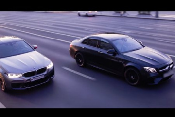 BMW M5 F90 vs. Mercedes-AMG E63s BMW M серия Все BMW M