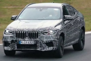 Баварцы вывели на тесты свою новую BMW X6 M BMW M серия Все BMW M