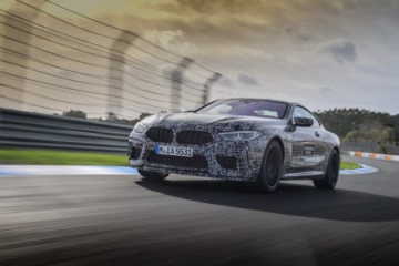 BMW M8 Coupe на португальской трассе Autodromo Fernanda Pires da Silva BMW M серия Все BMW M