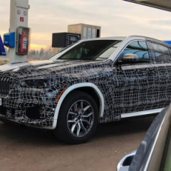 BMW X6 G06 2019 замечен на дороге в полном камуфляже