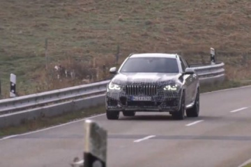 Третье поколение BMW X6 G06 2020 проходит последние тесты BMW X6 серия G06