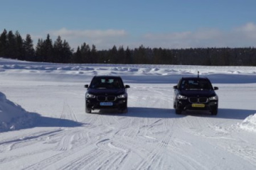 Летние шины против зимних шин - BMW X1 xDrive vs BMW X1 sDrive BMW X1 серия F48