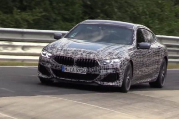 BMW M850i Gran Coupe 2019 снова замечен на скоростных тестах в Нюрбургринге BMW M серия Все BMW M