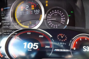 BMW M550i против Lexus GS F. Тест на ускорение, сравнение параметров работы двигателей BMW M серия Все BMW M