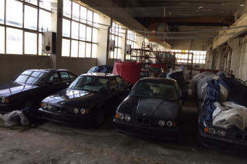 В Болгарии нашли больше десяти новеньких BMW 5 серии 1994 года выпуска BMW 5 серия E34