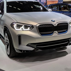 Появились новые шпионские фотографии BMW iX3 2020
