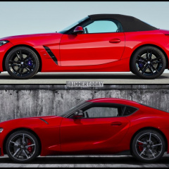 Близнецы : BMW Z4 G29 и Toyota Supra