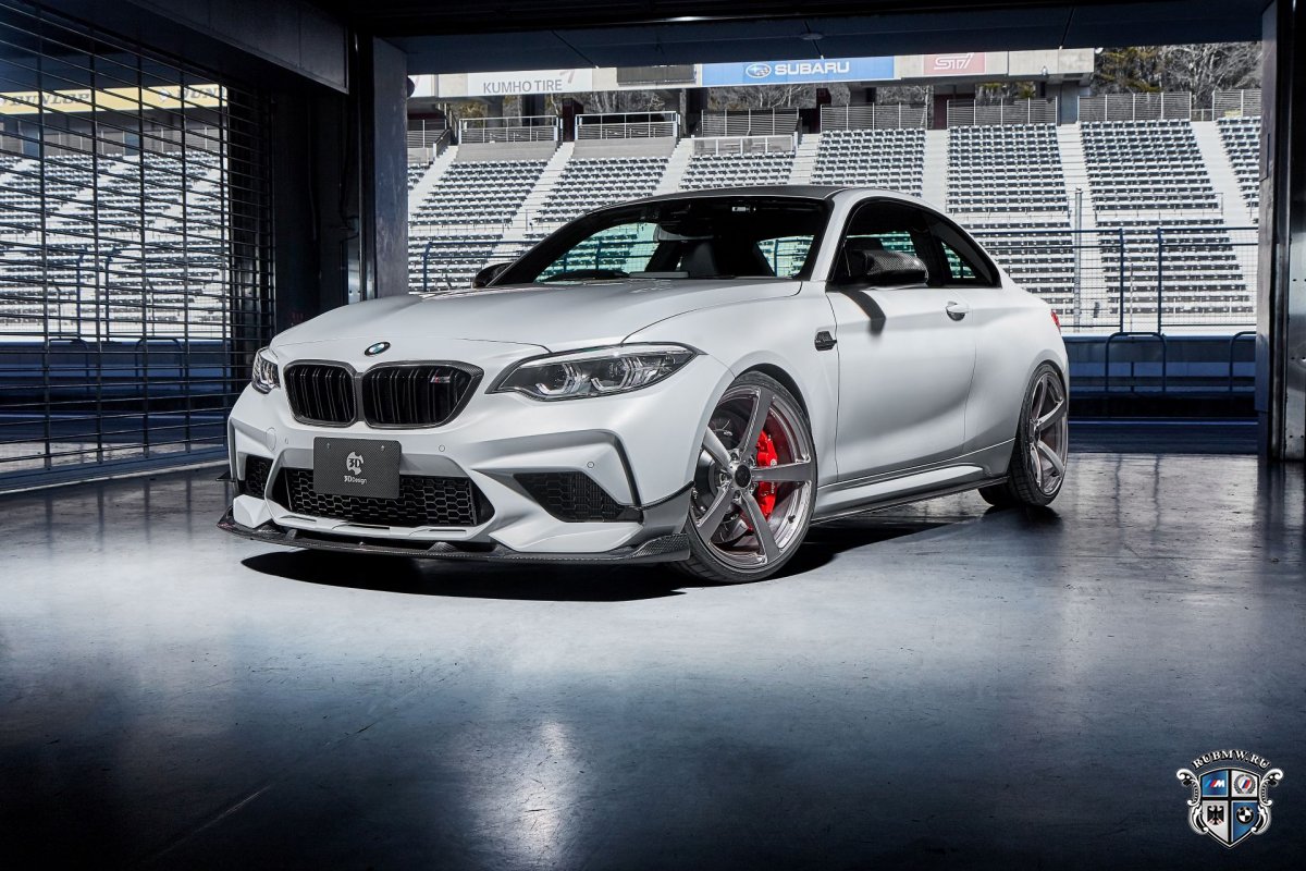 Новый тюнинг-комплект для BMW M2 Competition от 3D Design