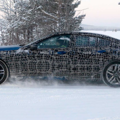 Шпионские фото нового BMW 8-Series Gran Coupe на испытаниях зимой в Финляндии