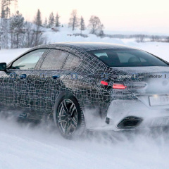 Шпионские фото нового BMW 8-Series Gran Coupe на испытаниях зимой в Финляндии