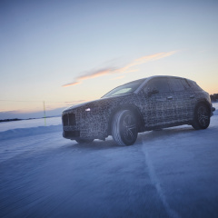 BMW iNext на зимних тестах в Швеции