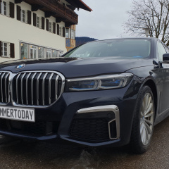 Первые фотографии BMW 7 Series Facelift 2019 с пакетом M Sport