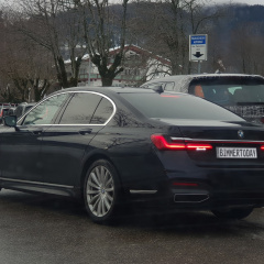 Первые фотографии BMW 7 Series Facelift 2019 с пакетом M Sport