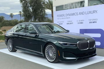 Первые живые фотографии ALPINA B7 Facelift 2020 года BMW 7 серия G11-G12