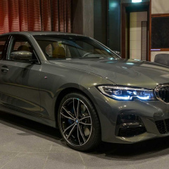 BMW Абу-Даби Моторс получил первые BMW 3-й серии G20 2019 в цвете Dravite Grey Metallic