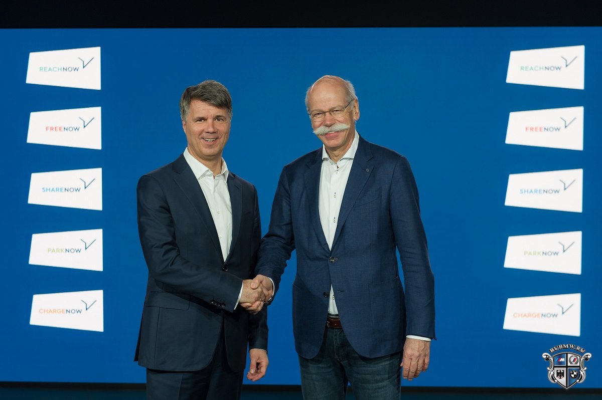 BMW Group и Daimler AG инвестируют более 1 миллиарда евро в собственного поставщика услуг каршеринга