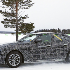 BMW проводит зимние испытания прототипа модели i4