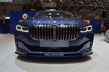 BMW Alpina B7 G12 LCI с фейслифтингом на автосалоне в Женеве BMW 7 серия G11-G12