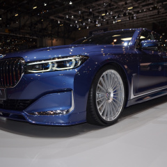 BMW Alpina B7 G12 LCI с фейслифтингом на автосалоне в Женеве