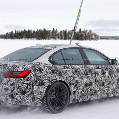 BMW M3 G80 замечен на зимних тестах