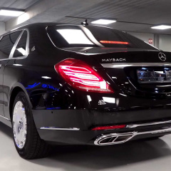 Автомобиль для диктаторов, олигархов и глав государств - Mercedes-Maybach S600 Pullman Guard 2019