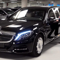 Автомобиль для диктаторов, олигархов и глав государств - Mercedes-Maybach S600 Pullman Guard 2019