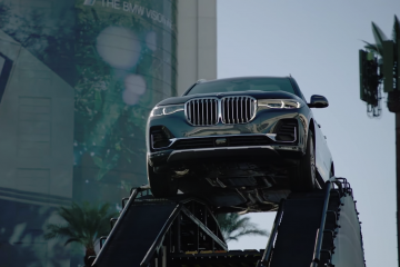 BMW X7 на выставке CES Las Vegas 2019 BMW 7 серия G11-G12